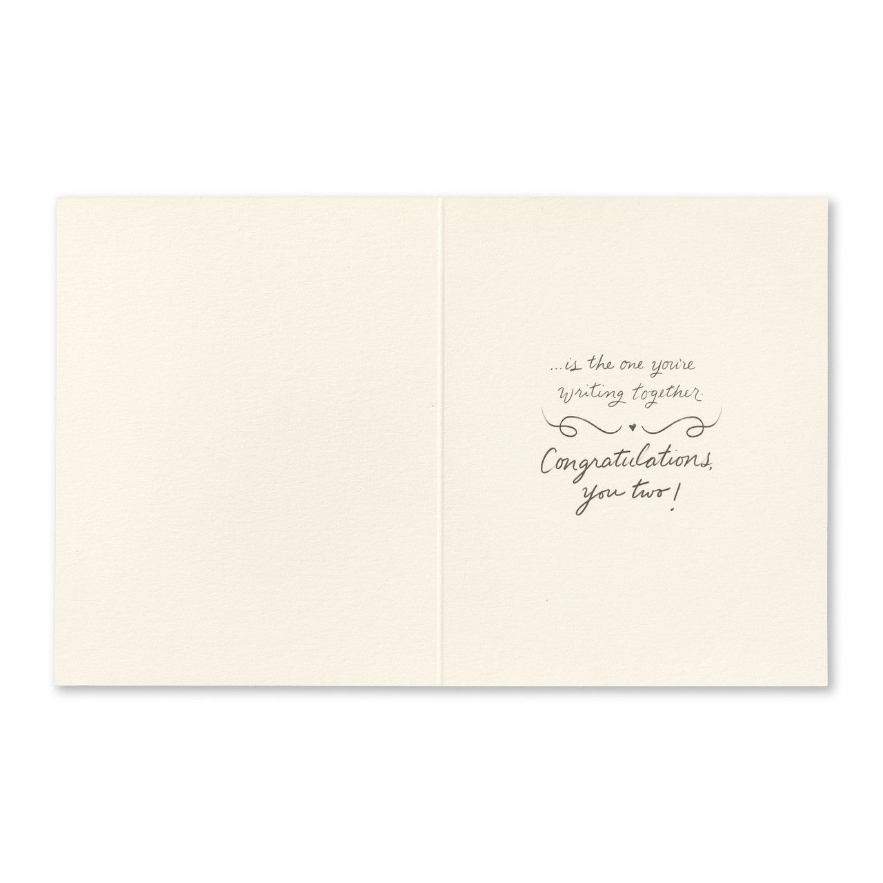 Love Story Wedding Card