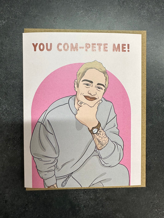 Pete Davidson Card | Valentines Day