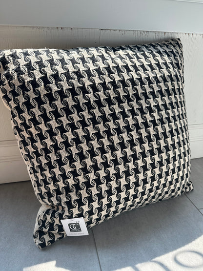 Black and Cream Pillow