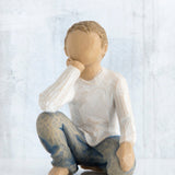 Inquisitive Child Figurine