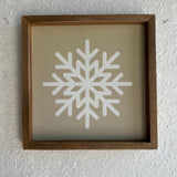 Snowflake Framed Wall Art