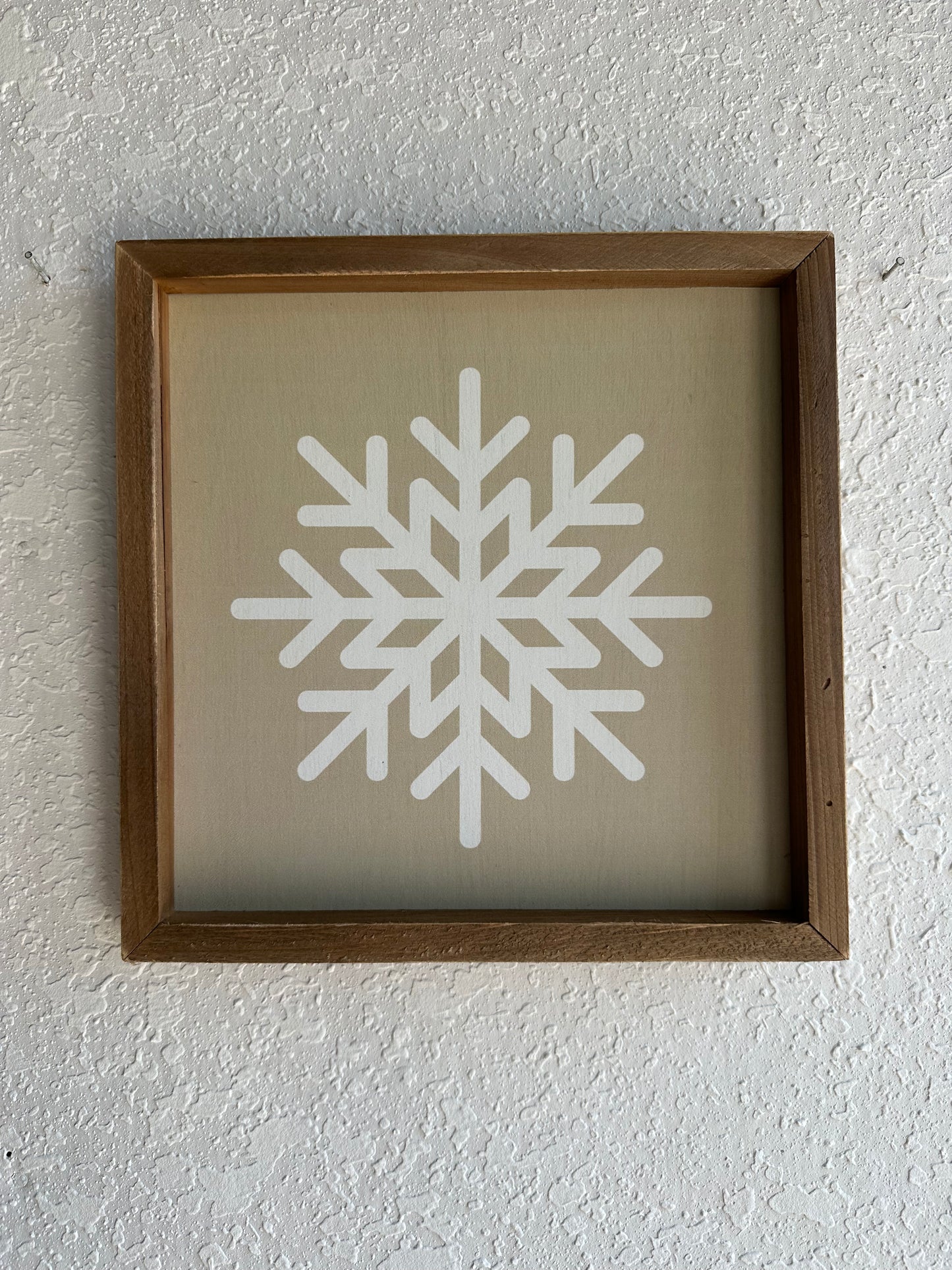 Snowflake Framed Wall Art