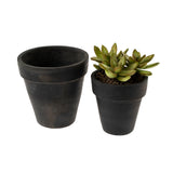 Simple Burnt Terracotta Pot
