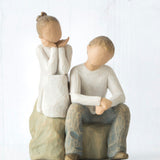 Brother and Sister Figurine