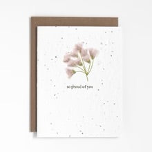 So Proud of You Plantable Card