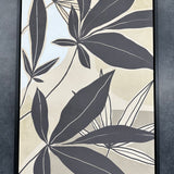 Neutral Leaf Design Canvas