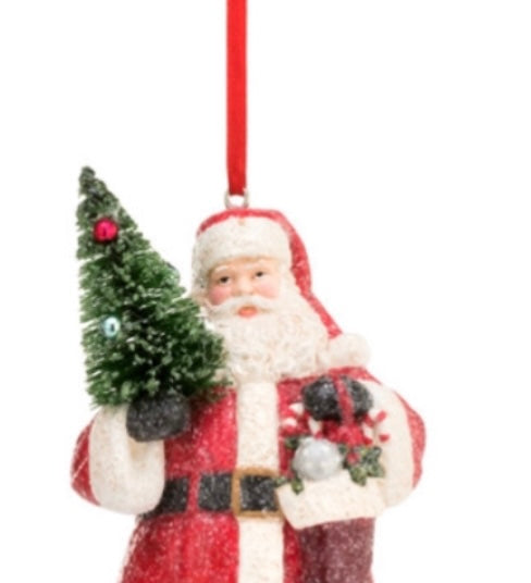 Vintage Santa Ornament