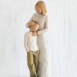 Mother and Son Figurine