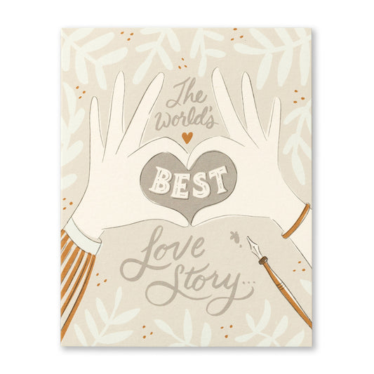 Love Story Wedding Card