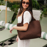 Cruiser Neoprene Tote Bag - Chocolate