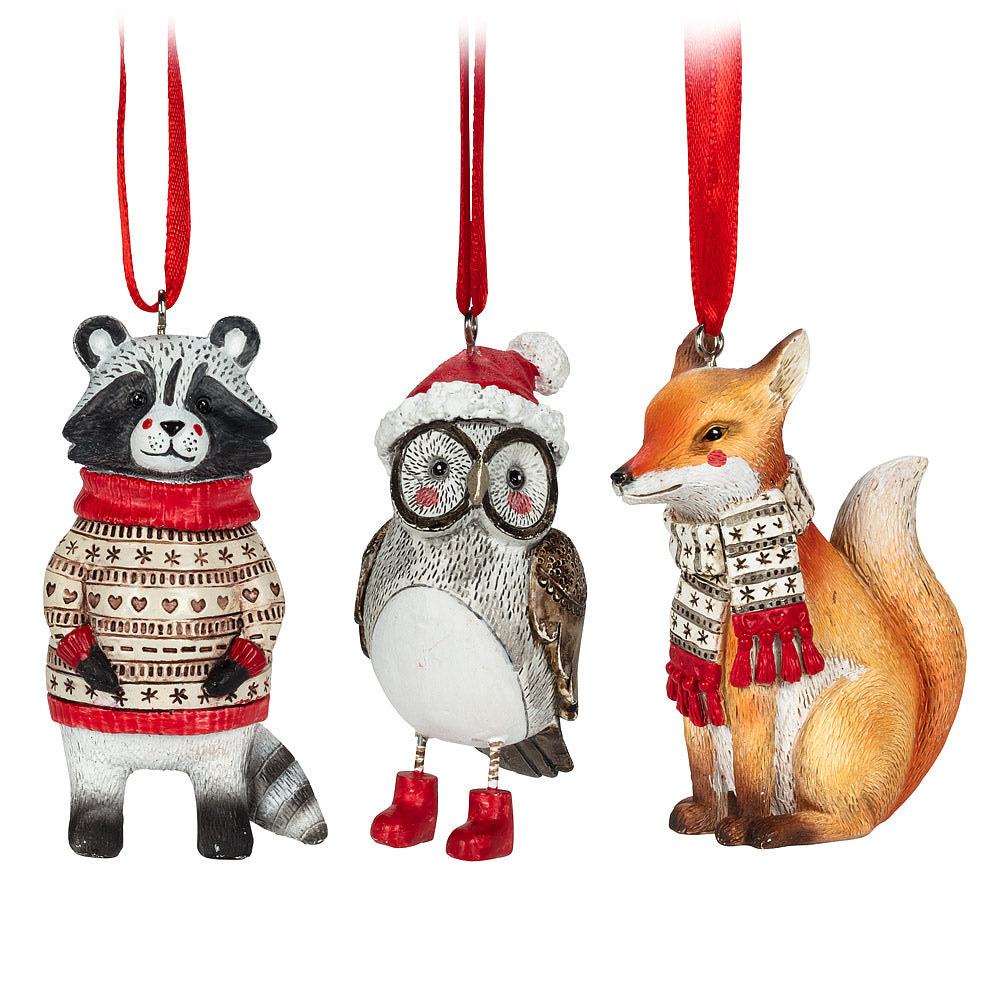 Animal Sweater Ornament