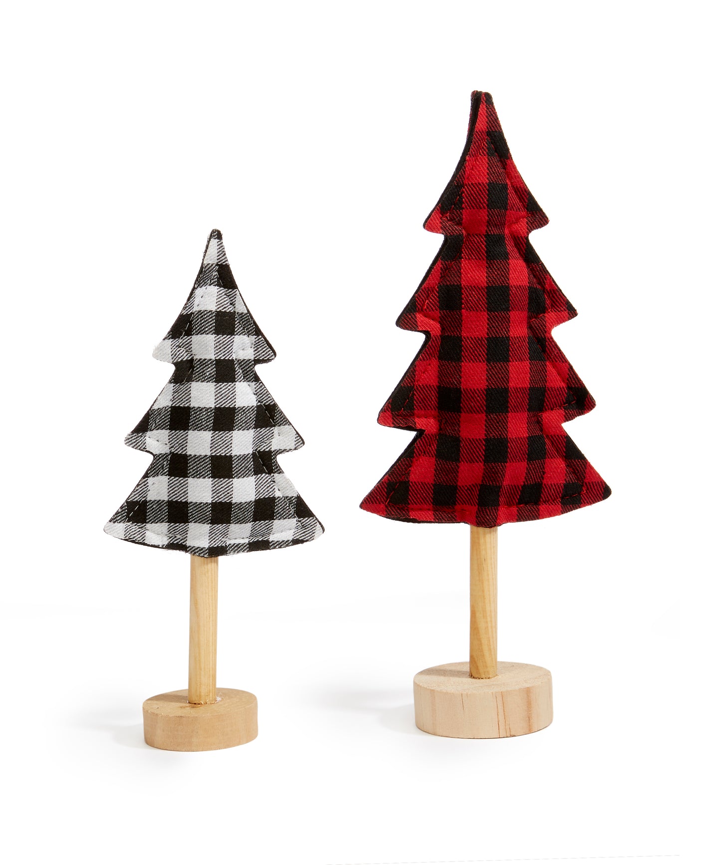 Red Buffalo Plaid Tree Decor