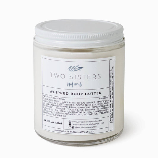 WHIPPED BODY BUTTER: Vanilla Chai