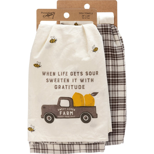 Kitchen Towel Set - Sweet Lemon