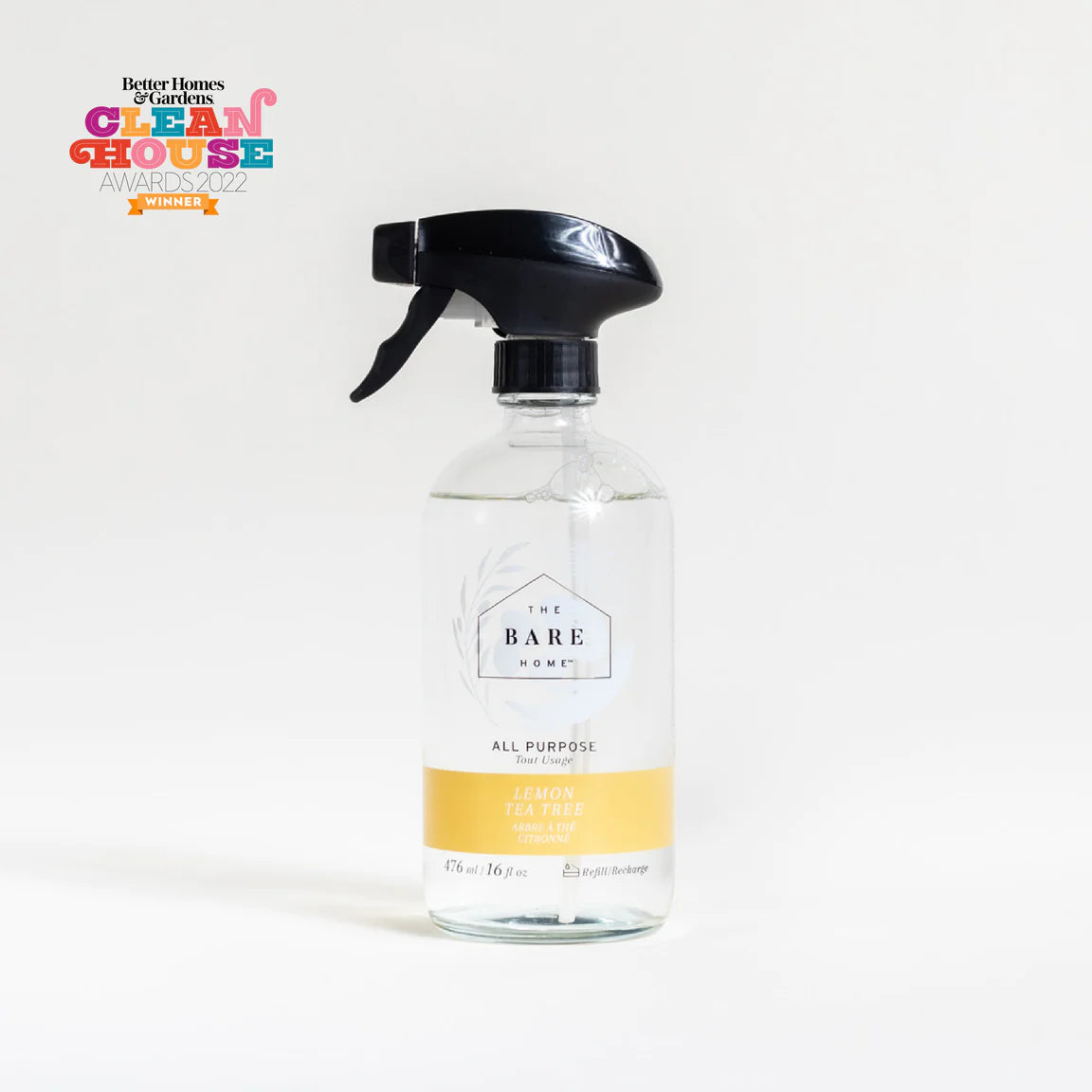 The Bare Home lemon Tea Tree All Purpose Cleaner