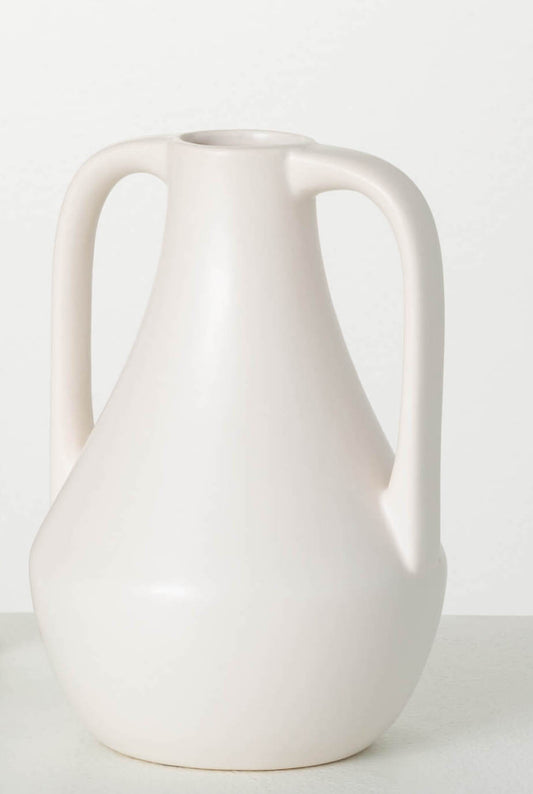 Modern White Jug Vase