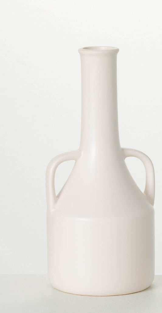 Modern White Jug Vase