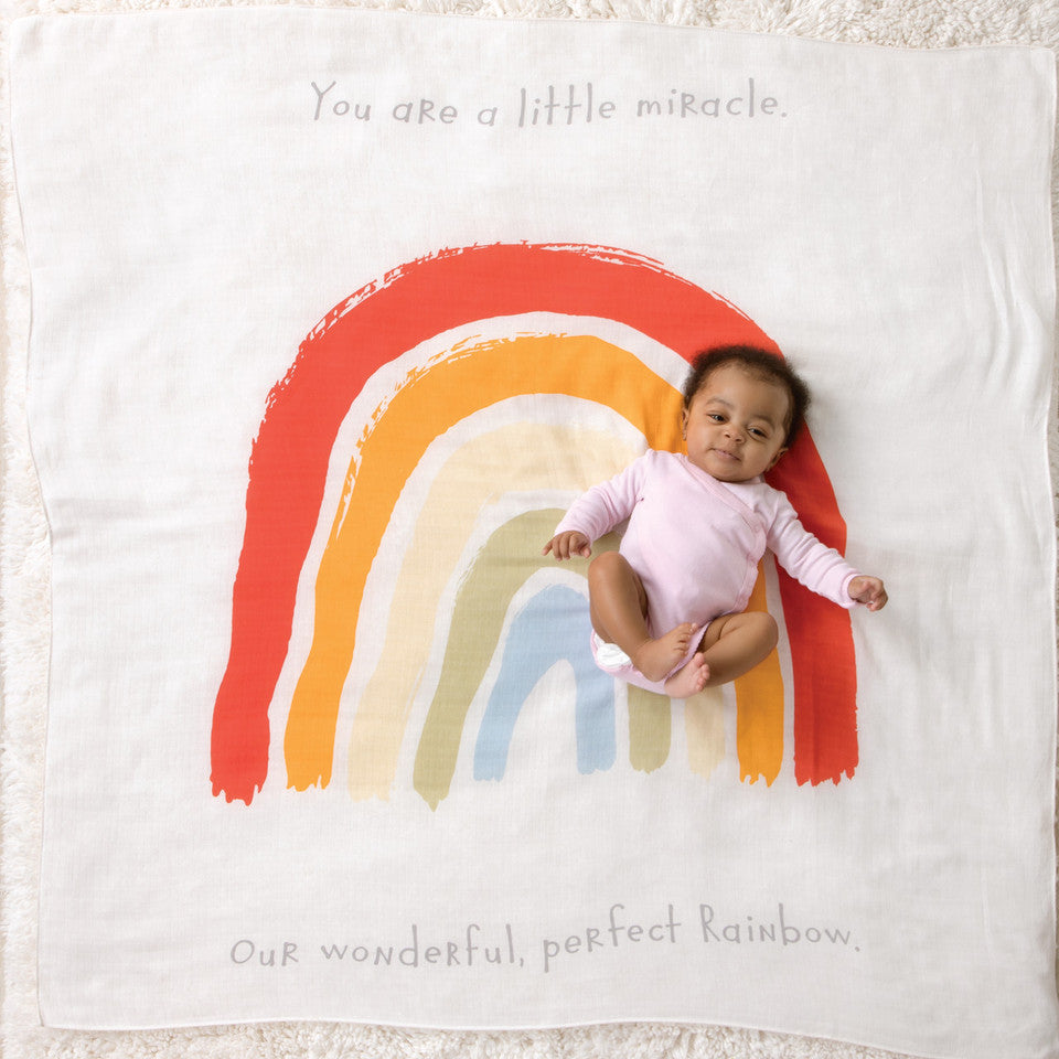 Rainbow Baby Phot Swaddle