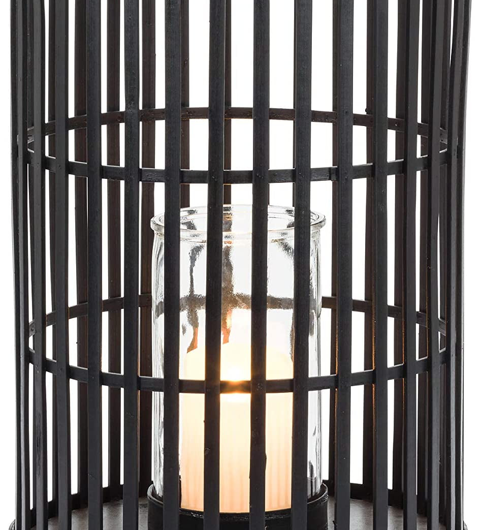 Black Candle Lantern