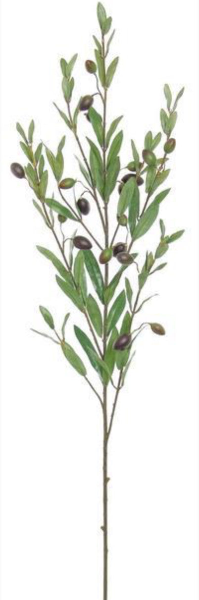 Silk Olive Branch