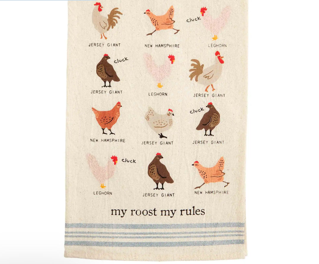 Farm Animal Tea Towel Assorted