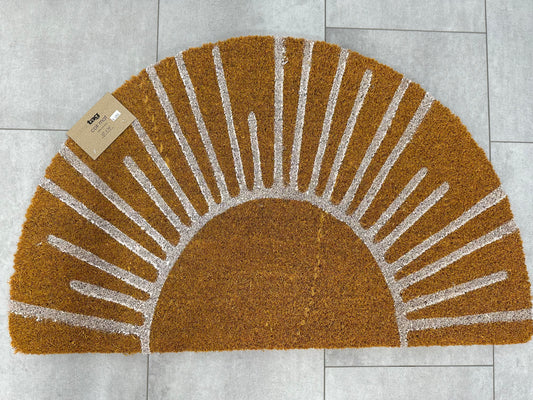 Sunshine Shaped Door Mat