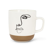 Line Drawing Face Mug