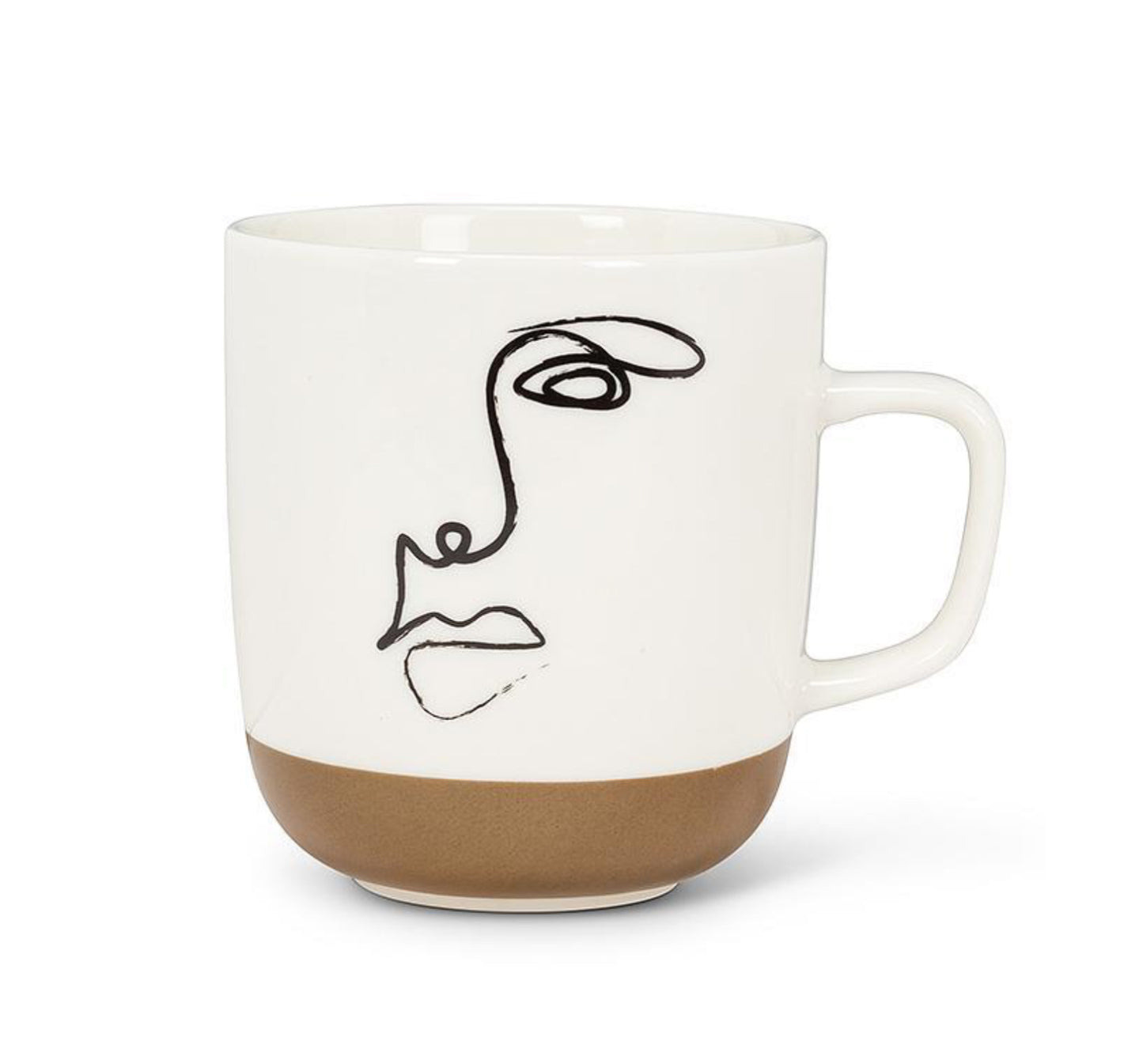 Line Drawing Face Mug