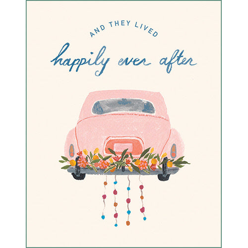 And they Lived Happily Wedding Card